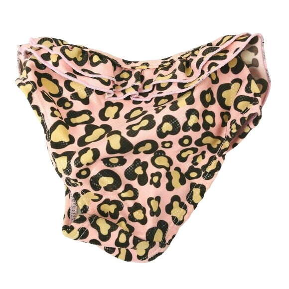 Koala Kids Bikini Baby Girl 3-6 mos Bathingsuit Pink Leopard Swimsuit NWT 2 Piec - Picture 5 of 8